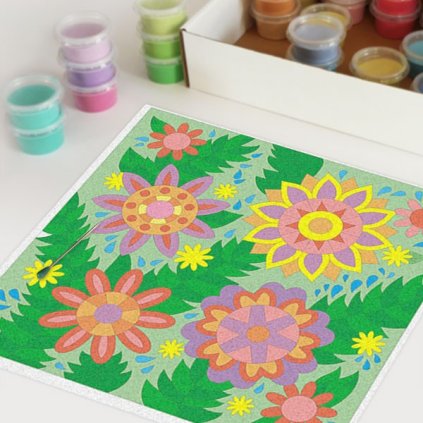 Květina 17 (Velikost 30x30cm)