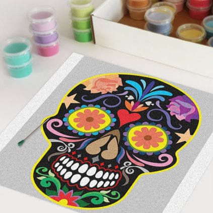 Lebka 2 (Velikost 30x30cm)