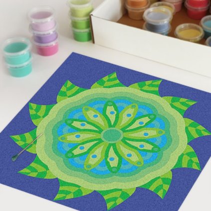 mandala A121 (Velikost 30x30cm)