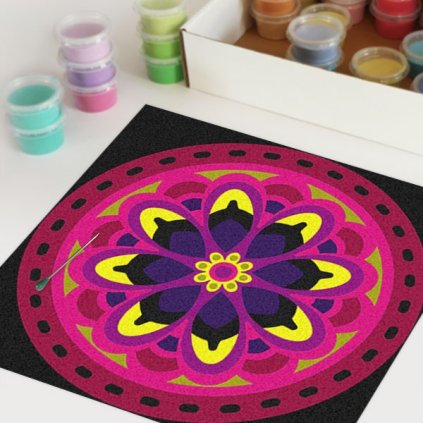 mandala A122 (Velikost 30x30cm)