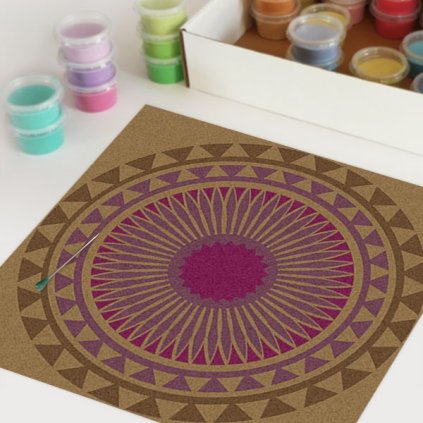 mandala A123 (Velikost 30x30cm)