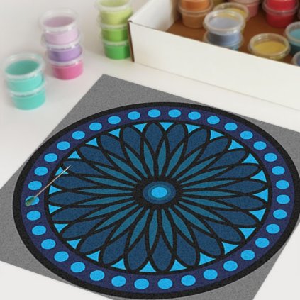 mandala A124 (Velikost 30x30cm)
