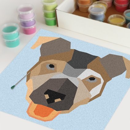 Pes 3 (Velikost 30x30cm)