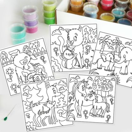 19438 velka sada maminky s mladatky