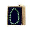 Náramek skleněné perle BLOSSOM - emerald