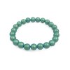 Náramek skleněné perle - emerald