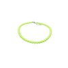 Náhrdelník skleněné perle BLOSSOM - sunny lime