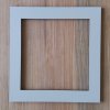 Rámeček s plexisklem - šedý (format 21x21 cm)
