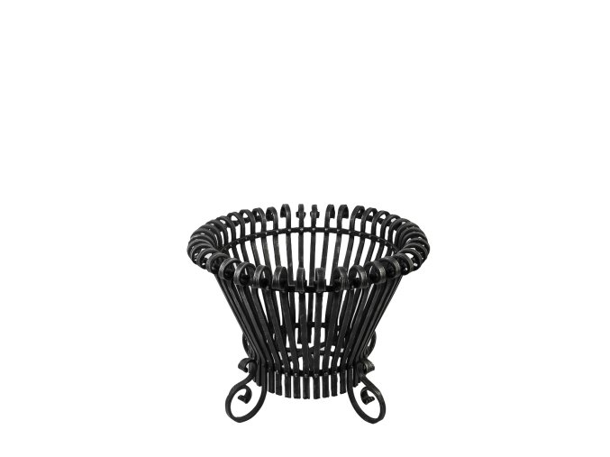 Kovaný obal na velký květináč, velikost 450 mm