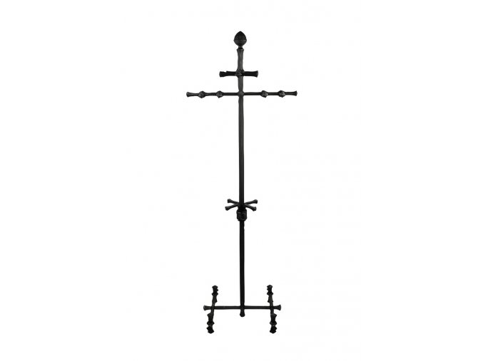 Masivní kovaný věšák  1800 mm