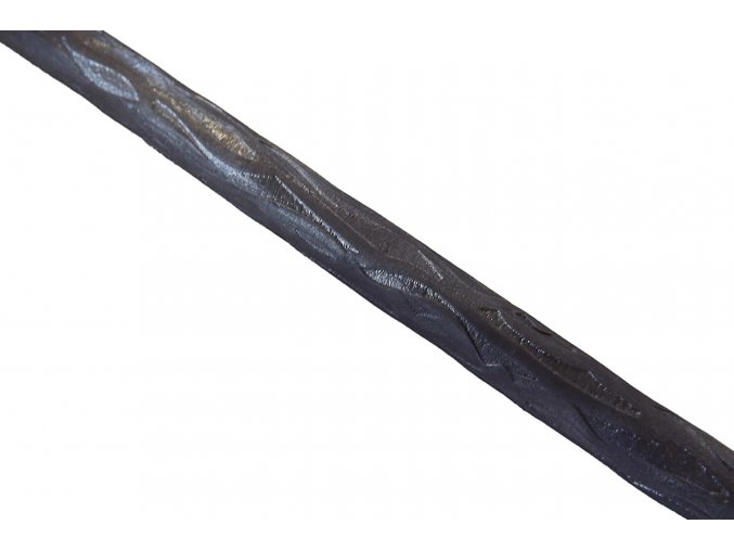 Kovaná kulatina průměr 12 mm - vzor kůra