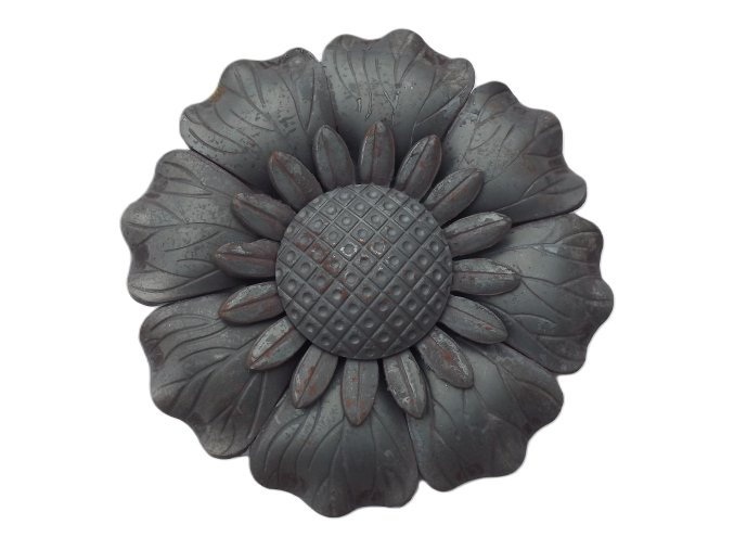 Kovaná slunečnice  o průměru 265 mm