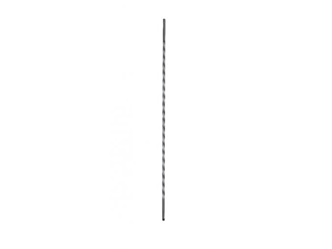 Tyč s torzírem po celé délce 14x14 mm, velikost 950 mm