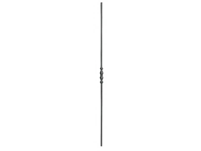 Tyč s ozdobným středem  kulatina 12 mm, velikost 1000 mm