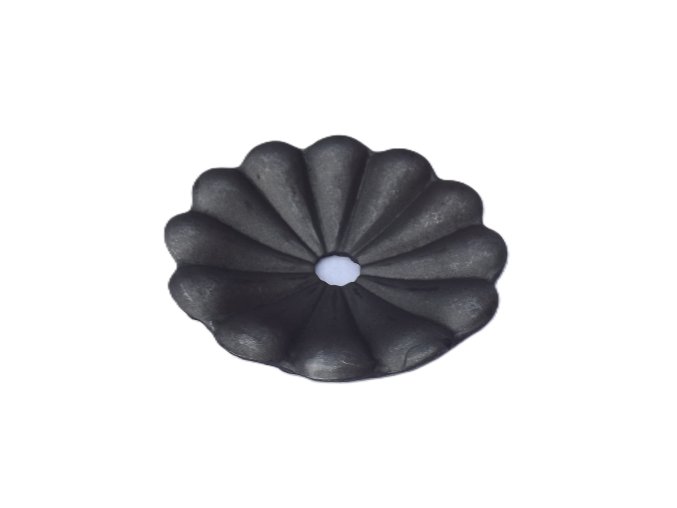 Kovaný květ  prům. 90 mm, tl.3 mm