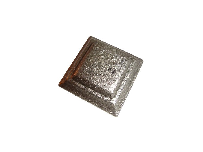 Krytka  kovaná bez otvoru  80x80x20 mm