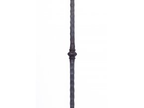 Kovaný sloupek s ozdobným středem 25x25 mm, délka 1200 mm