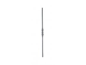 Tyč s ozdobným středem 12x12 mm, velikost 950 mm