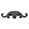 Ozdobný prvek ve tvaru listu 215x145x60 mm
