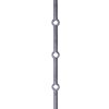 Probíjené tyče 20x20 mm, otvor 20x20 mm, probití na koso do hrany,rozteč 170 mm, délka 2000 mm