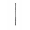 Tyč s dvěma ozdobnými středy 12x12 mm, velikost 950 mm