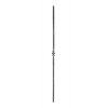 Tyč kovaná s ozdobným středem 14x14 mm, velikost 1000 mm