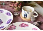 Keramické "makronky" na kávu, talířky a další keramika