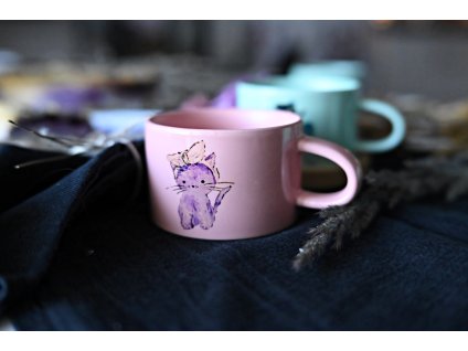 hrníček s kočičkou