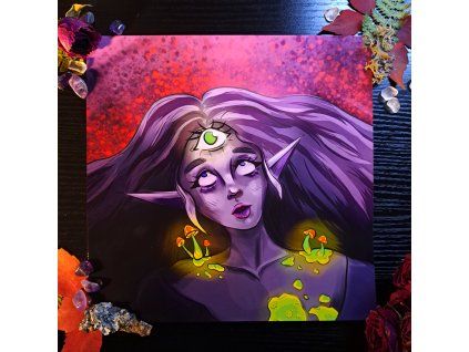 Krása ve smrti mrtvá elfka 1