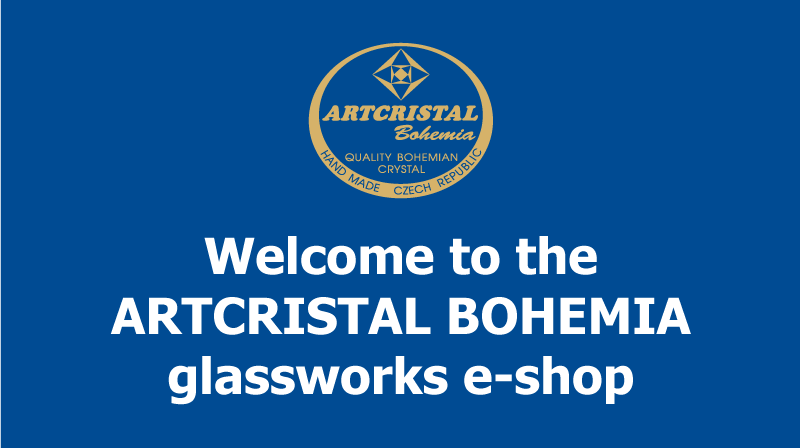 Our e-shop offers unique hand-shaped coloured glass pieces.