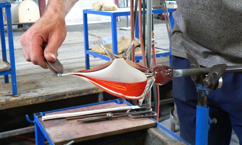 Production of glass products