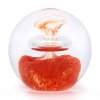 Glass Paperweight Decor 03, Red