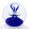 Glass Paperweight Decor 03, Blue