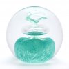 Glass Paperweight Decor 03, Turquoise