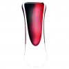 Art Glass Vase 00, LOVE - Pink and smoky black