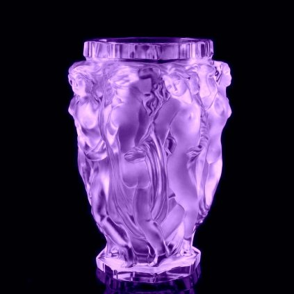 art deco vintage vase alexandrite glass