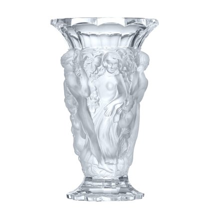 glamorous large glass vase 1930 h hoffmann timeless design in art nouveau art deco style