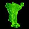 hood ornamnents glow green