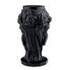 antique black vase