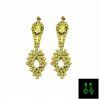 earings vaseline glass