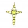 uranium glass cross