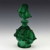 perfume bottle malachite glass art deco floral design 1930 h hoffmann