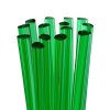 uranium glass rods, 15 czech deep green uranium glass, uv reactive, coe 104