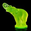 1930 h hoffmann art deco elephant uranium glass