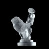 Art Deco Glass ' Girl with a lion ' Car Mascot Figurine Hood Ornament 1930' H.Hoffmann