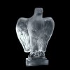 art deco glass eagle car mascot figurine 1930 h hoffmann hood ornament