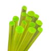 Uranium glass rods – 90 Czech yellow rods with UV glow for lampworking