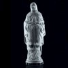 Art Deco 1930' Glass Sculpture ' Virgin Mary ' H.Hoffmann