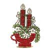 Vintage Christmas Candle Ornament