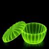 uranium glass under uv light
